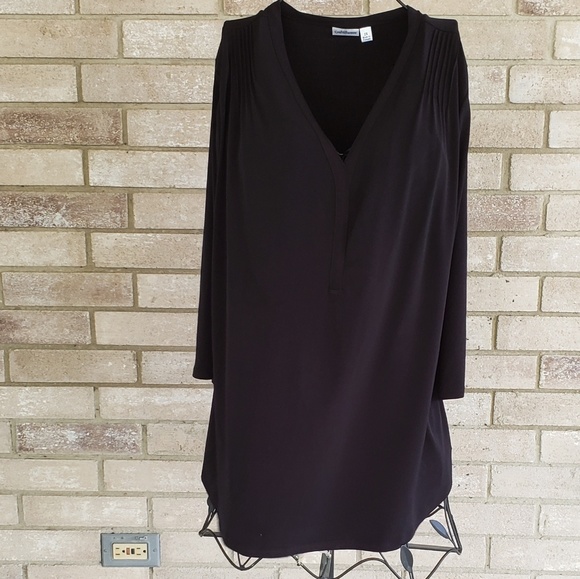 croft & barrow Tops - Croft & Barrow 2X Top V Neck Shirt 3/4 Sleeves